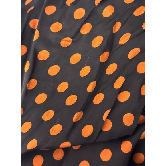 For Love & Lemons Dress Small Womens Black Polka Dot Satin Cutout Mini - Picture 8 of 11